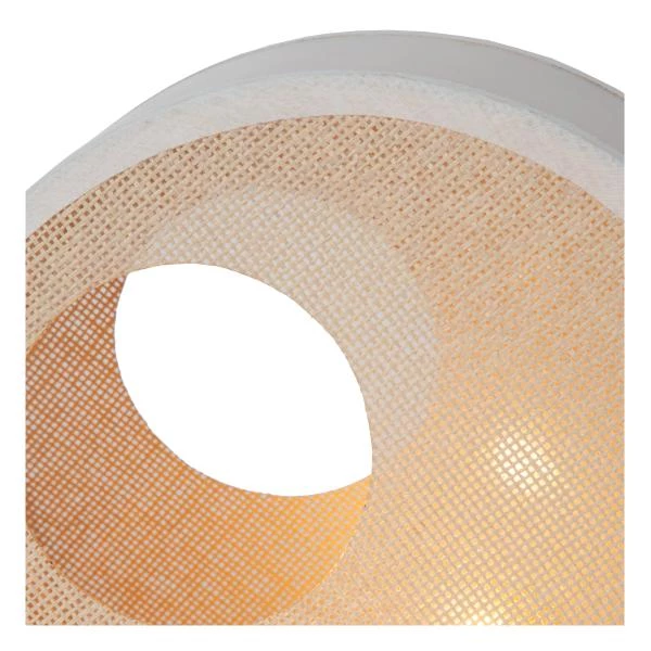 Lucide LOXIA - Tafellamp - Ø 26,5 cm - 1xE14 - Beige - detail 2